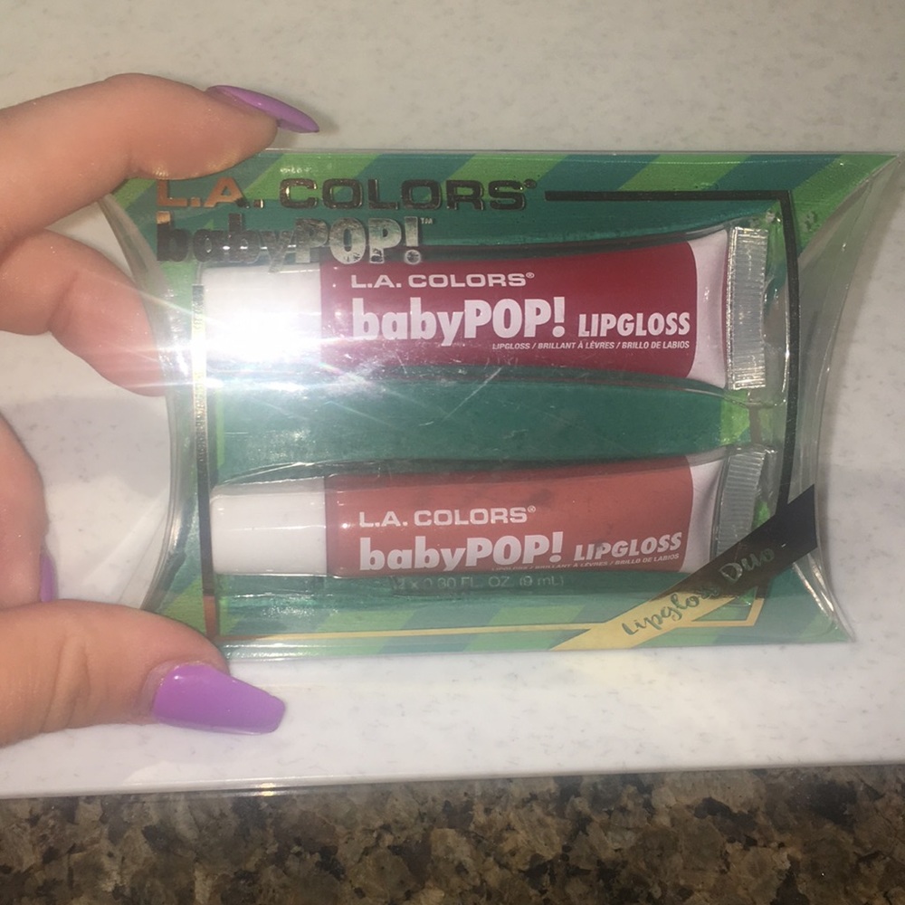✨L.A. Colors Baby Pop Lip Gloss Duo